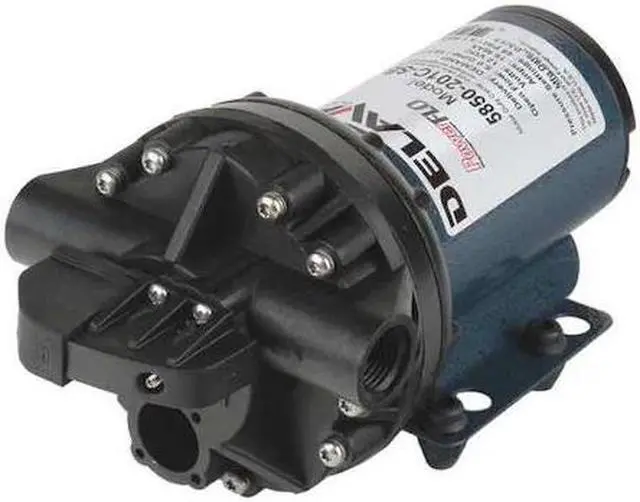 Alt view image 2 of 7 - Delavan 5850-201C-SB 5800 12 Volt 45 PSI 5.4 GPM On Demand Bypass Diaphragm Pump