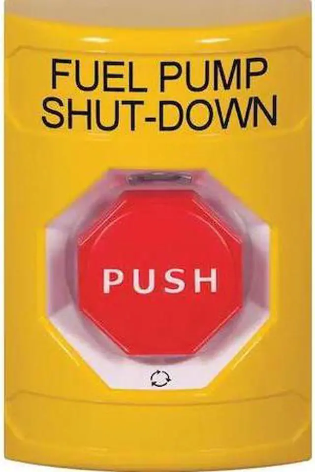 Alt view image 3 of 3 - Safety Technology International Fuel Pump Shutdown Push Button SS2209PS-EN