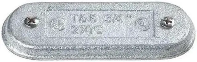 Alt view image 2 of 2 - THOMAS & BETTS 670F Conduit Body Cover,2 in.