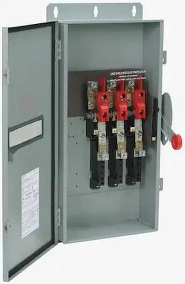 Alt view image 2 of 2 - Eaton DH364UGK Safety Switch, 200A, 3P, 600VAC/250VDC, DH, Non-Fusible, NEMA 1