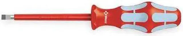 Alt view image 2 of 2 - WERA 05022732001 Ins Screwdriver,Slotted,1/4x5 In,Round