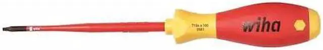 Alt view image 2 of 2 - Alloy Steel Insulated Screwdriver with 4-59/64" Shank and T27 Security Tip