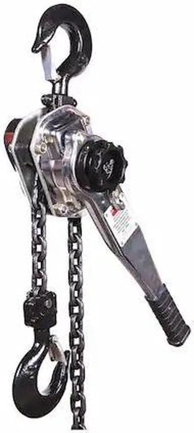 Alt view image 2 of 2 - Hoist, Chain, 3T, 10Ft Lift, Rated 75Lb