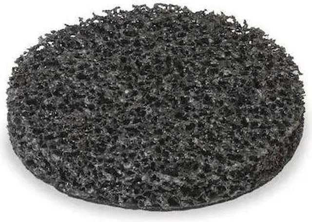 Alt view image 2 of 2 - SCOTCH-BRITE CR-DH Hook/Loop Disc,No Hole,4-1/2 in.,XCrs,SC