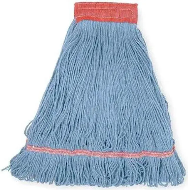 Main image of TOUGH GUY 1TYV5 5in String Wet Mop,  22oz Dry Wt,  Clamp/Quick Chnge/SideGate