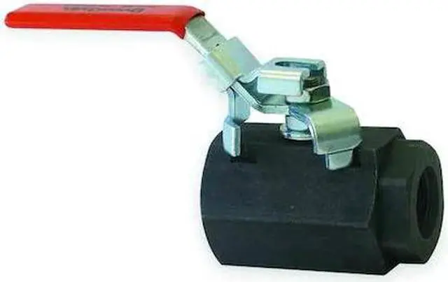 Alt view image 2 of 2 - DYNAQUIP CONTROLS VLE2.AK0P 1/2 1/2" FNPT Carbon Steel Ball Valve Inline