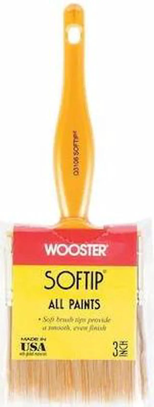 Alt view image 2 of 8 - Wooster Brush 3in. Softip Paintbrushes  Q3108-3