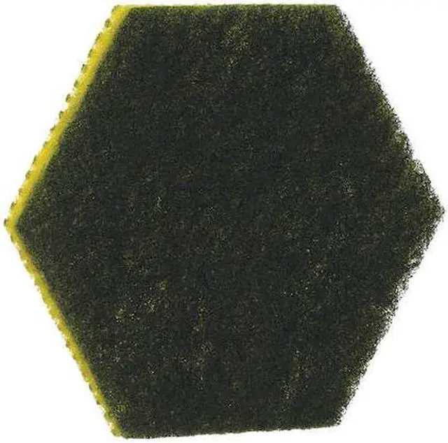 Main image of SCOTCH-BRITE 96Hex Scouring Pad,5-3/4" L x 5" W,Yellow,PK15