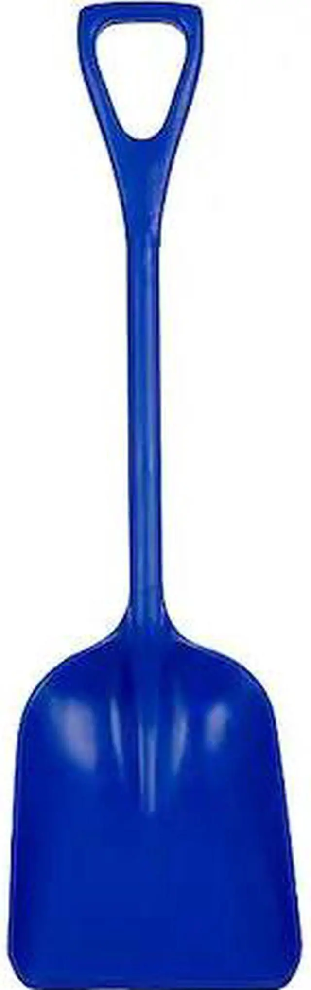 Main image of REMCO 69813 Hygienic Square Point Shovel, Polypropylene Blade, 23 1/2 in L, Blue