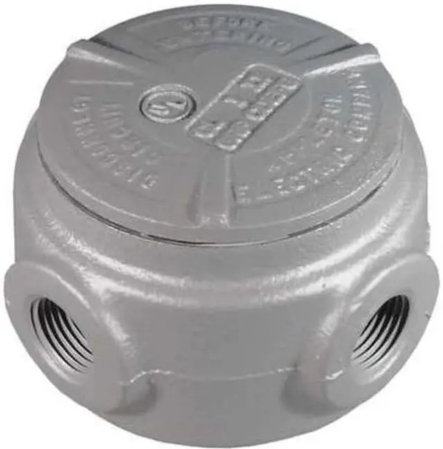 Main image of APPLETON ELECTRIC GRJS50 Conduit Outlet Body,Iron,XAT