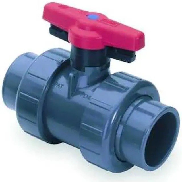 Main image of SPEARS 1839-007C 3/4" Socket CPVC Ball Valve Inline True Union