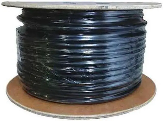 Main image of ZORO SELECT 3045300159 Portable Cord, SJOOW, 16 AWG, 4 C, Black, EPDM Rubber,