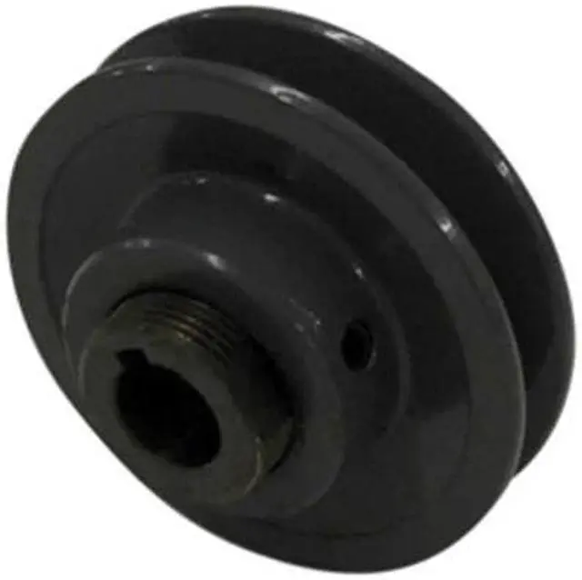 Alt view image 2 of 2 - ESSICK AIR PRODUCTS 110291 1-1/8" Fixed Bore 2 Groove Variable Pitch Pulley