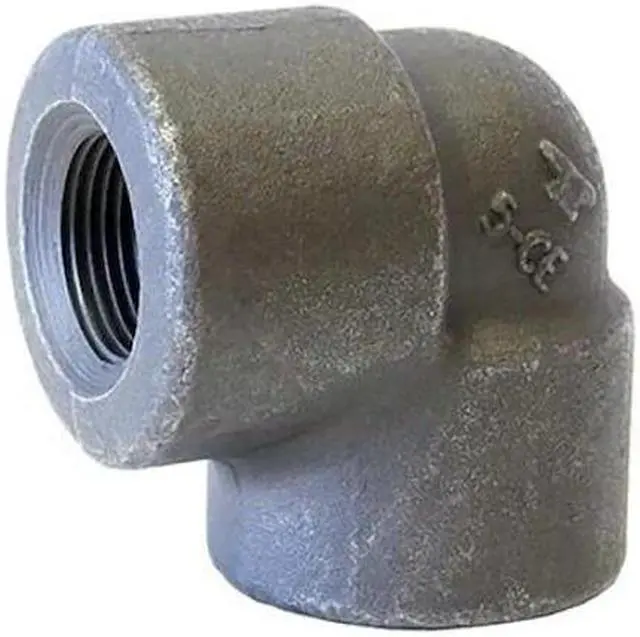 Main image of ANVIL 0361100605 90 Degree Elbow 90 Degree Elbow, 3/8" Pipe, FNPT, Black Forged