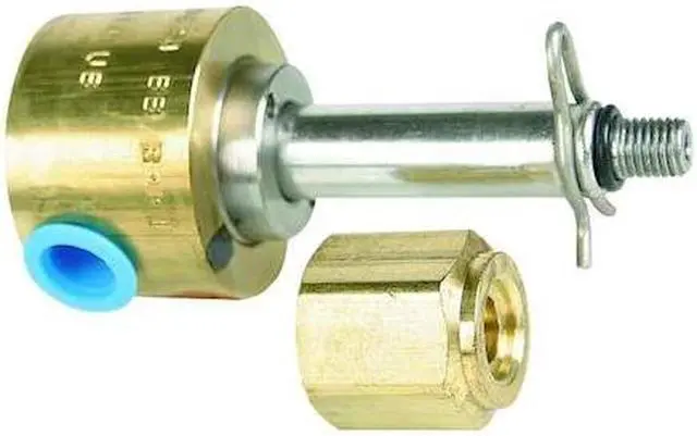 Alt view image 2 of 3 - DAYTON 016655 Brass Solenoid Valve Less Coil, Normally Closed, 1/8 in Pipe Size