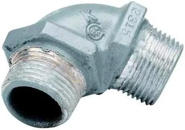 Main image of HUBBELL KILLARK MM-90-2MWW IMC 90 Deg Elbow, 3/4 in, Threaded, Iron, Powder