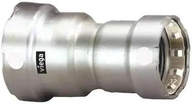 Alt view image 2 of 3 - Viega Megapress Stainless 304 Reducer, 3/4" x 1/2" Tube Size   95335