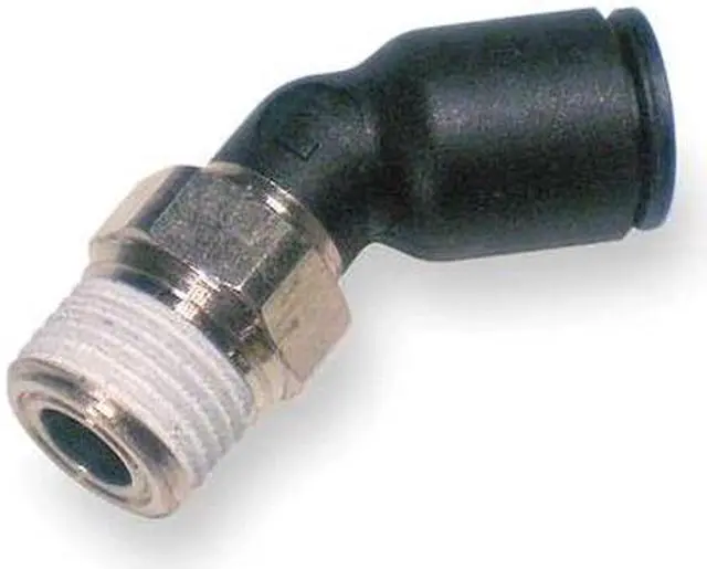 Alt view image 3 of 3 - LEGRIS 3113 53 11 Male Elbow,Tube 1/8In,Pipe 1/8In,PK10