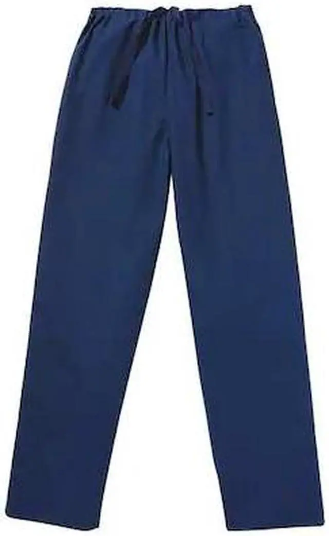 Main image of LANDAU 7602BNPLRG Scrub Pants, Cotton/Polyester, Drawstring Waist, 31 in