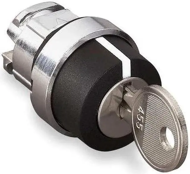 Alt view image 2 of 2 - SCHNEIDER ELECTRIC ZB4BG6 Non-Illum Selector Swtch,22mm,2 Pos,Keyd