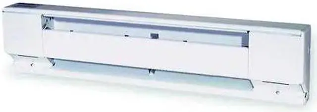 Main image of DAYTON 3UG83 36" Electric Baseboard Heater, White, 564/750W, 208/240V