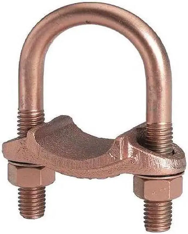 Alt view image 2 of 3 - BURNDY GG181 Pipe Ground Clamp,2 In