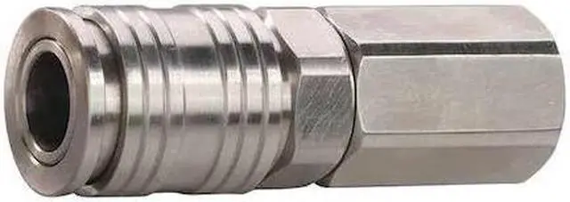 Main image of SPEEDAIRE 30E540 Coupler Body,(F)NPT,3/8,304 SS