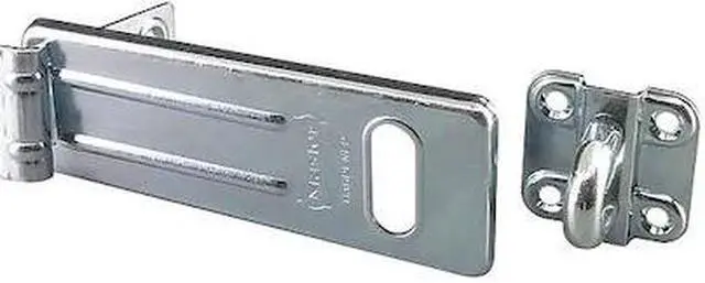 Alt view image 5 of 5 - MASTER LOCK 706 Hasp,Natural,6 In. L