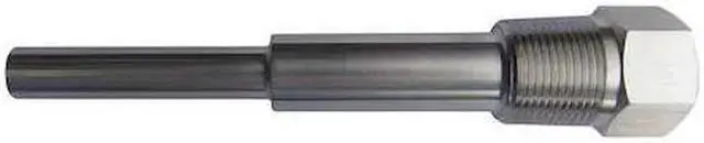 Main image of ZORO SELECT 24C514 Bimetal Thermowell,304SS,1/2 NPSM