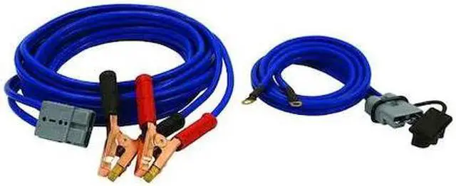 Alt view image 3 of 8 - BUYERS PRODUCTS 5601025 28 Foot Long Booster Cables With Gray Quick Connect -