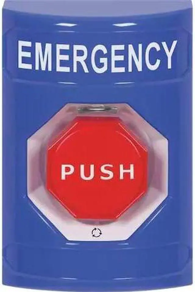 Alt view image 3 of 4 - Safety Technology International Emergency Push Button Polycarbonate SS2409EM-EN