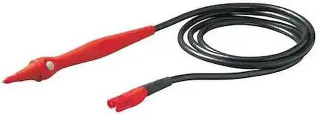 Alt view image 3 of 3 - FLUKE TP165X Remote Control Probe, 2mm or 4mm Banana Plugs, 5 ft. 2", PVC, Red