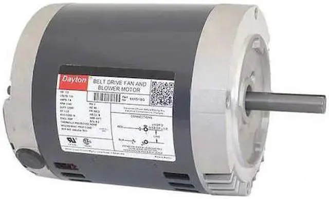 Main image of DAYTON 6XH51BG Belt Drive Mtr, SplitPh, ODP, 1/3HP, 1140rpm