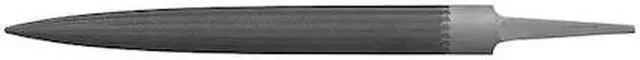 Main image of SIMONDS 84139500 Half Round File,Swiss,No 4/Dbl.,6inL