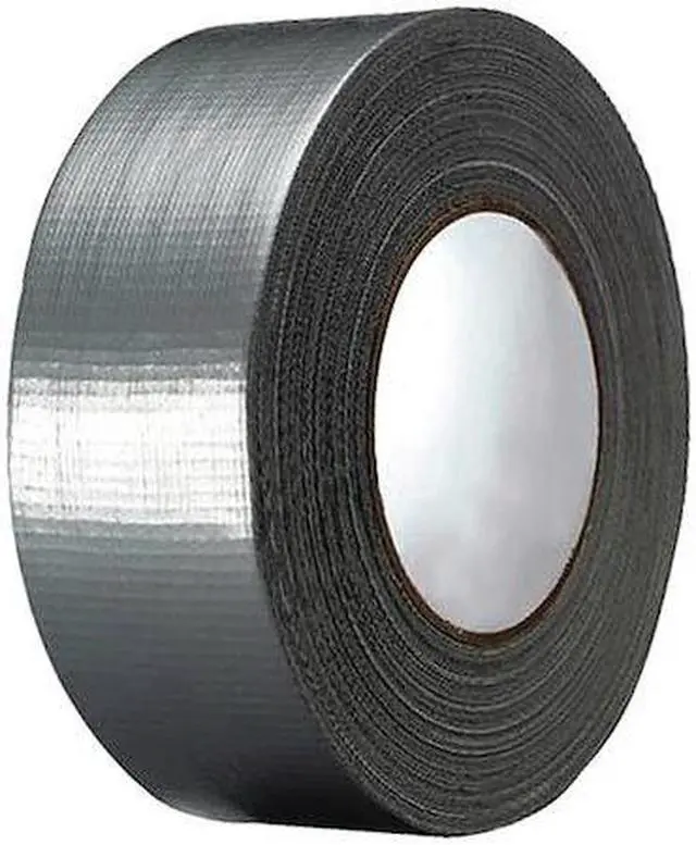 Main image of ZORO SELECT TC597-Silver-72MM X 55M Duct Tape, Silver, 60 yd L, 2-3/4 in W