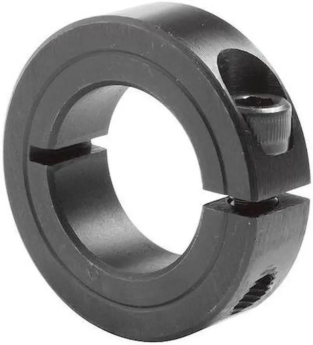 Alt view image 2 of 2 - Climax Metal Products Shaft Collar  Black Oxide Steel  1C-112