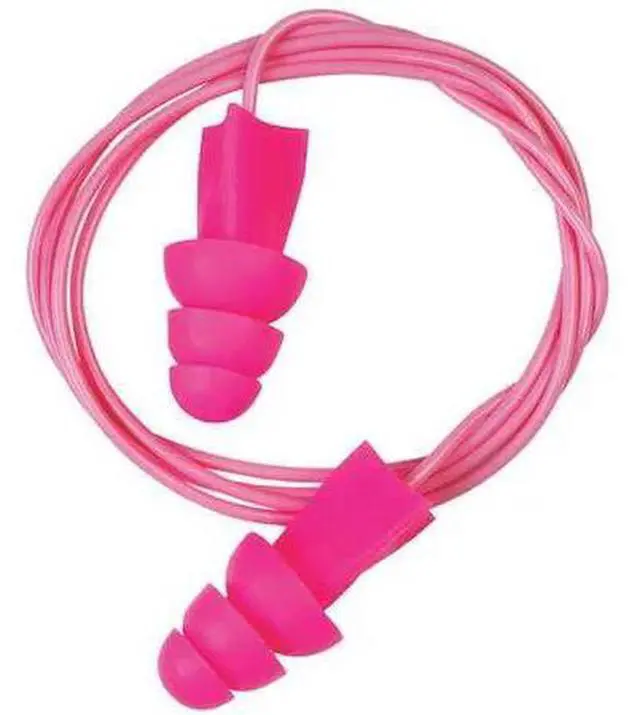 Alt view image 2 of 2 - TASCO 19010 Tri-Grip?ÐžÐ–??Ð“Ð–Ðº Corded Ear Plugs, 27dB Rated, Reusable