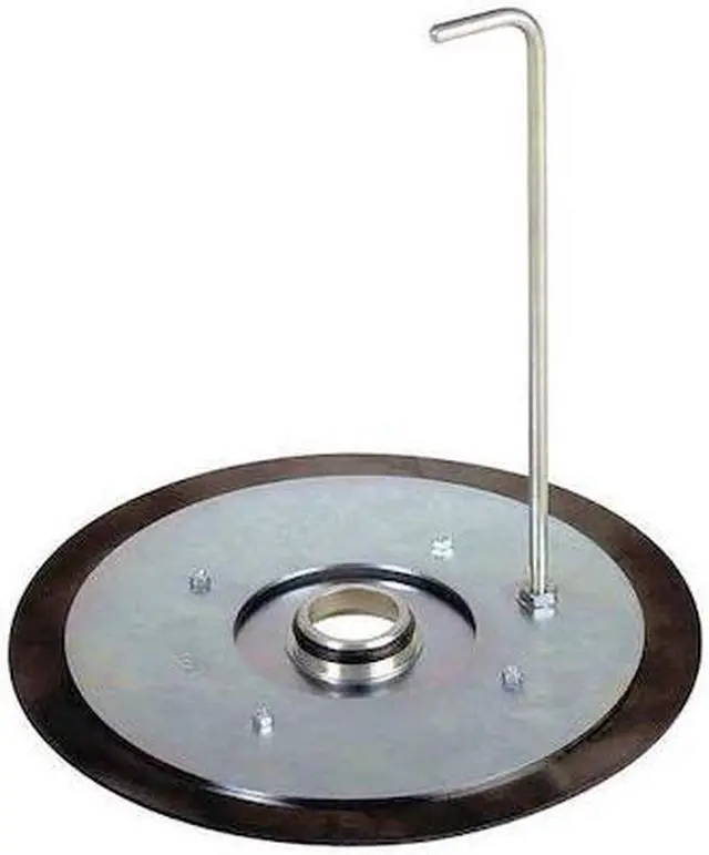 Main image of COX 7F1016 Follower Plate, For Container Size 5 gal, Metal, Dia 2 in, Includes