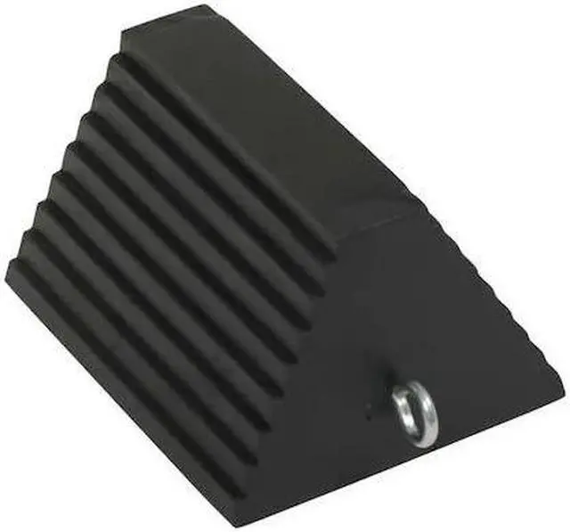 Main image of ZORO SELECT 2A092 Chock,Wheel,8 In D,Black