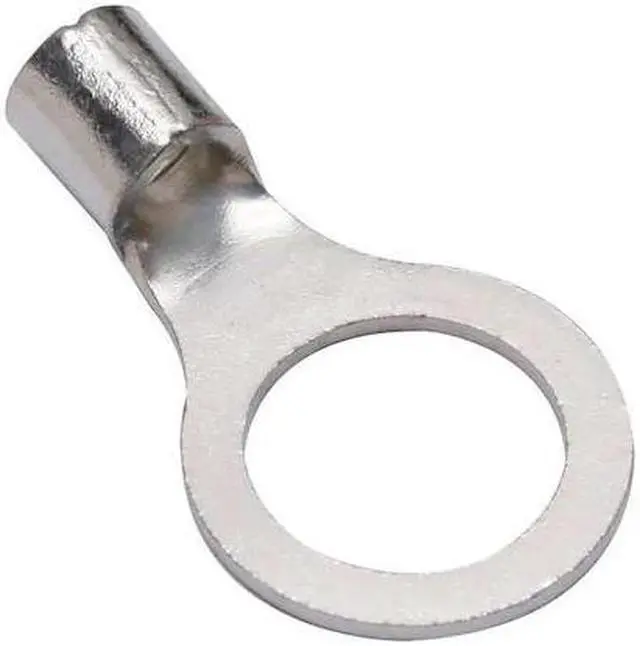 Alt view image 3 of 3 - BURNDY YAD4CM20E34 One-Hole Compression Lug, 4 AWG Max, 3/4 in Stud, Long