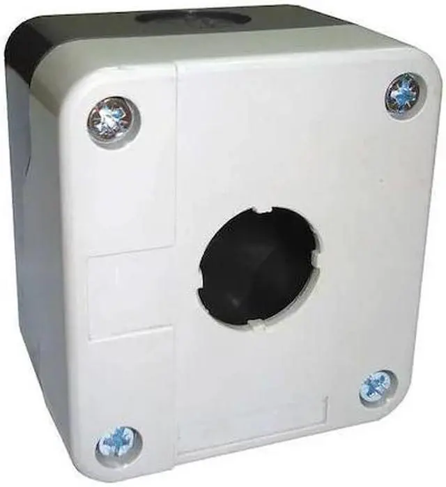 Main image of DAYTON 32W279 Pushbutton Enclosure,22mm,2.10 in. H