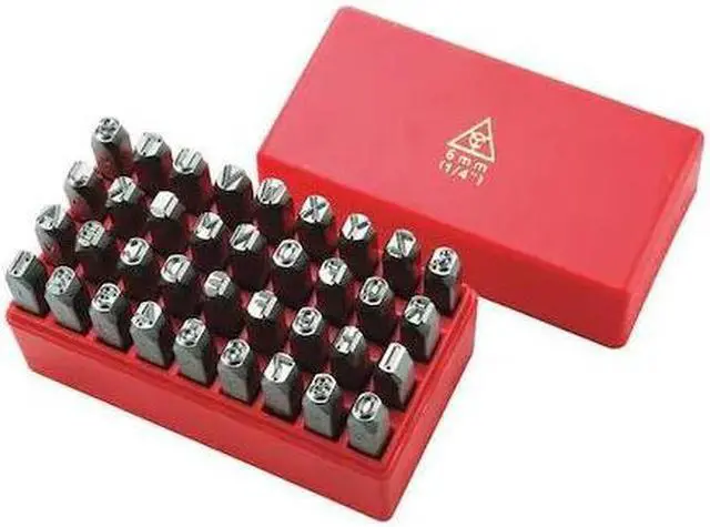 Main image of ZORO SELECT 20Y597 Hand Stamp,5/16 In,Combo Set