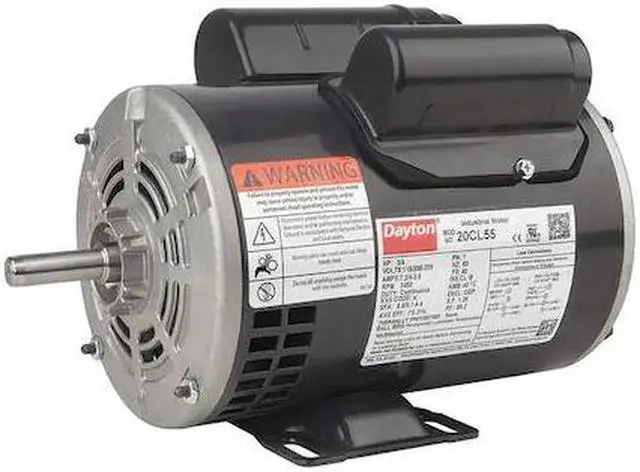 Main image of DAYTON 103807.00 Capacitor-Start/Run General Purpose Motor, 3/4 hp HP,