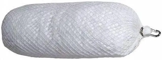 Main image of SPILLTECH WBB818 Sorbent Boom, 18 gal, 8 in x 18 in, Oil, White, Polyester