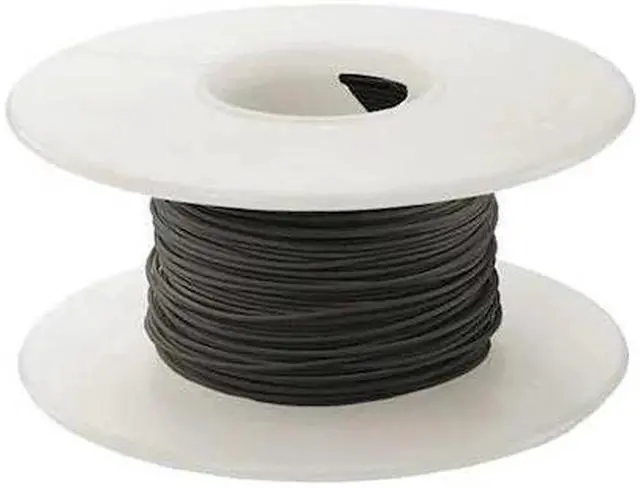 Main image of OK INDUSTRIES KSW26BLK-0100 26 AWG Wire Wrapping Wire 100 ft. BK