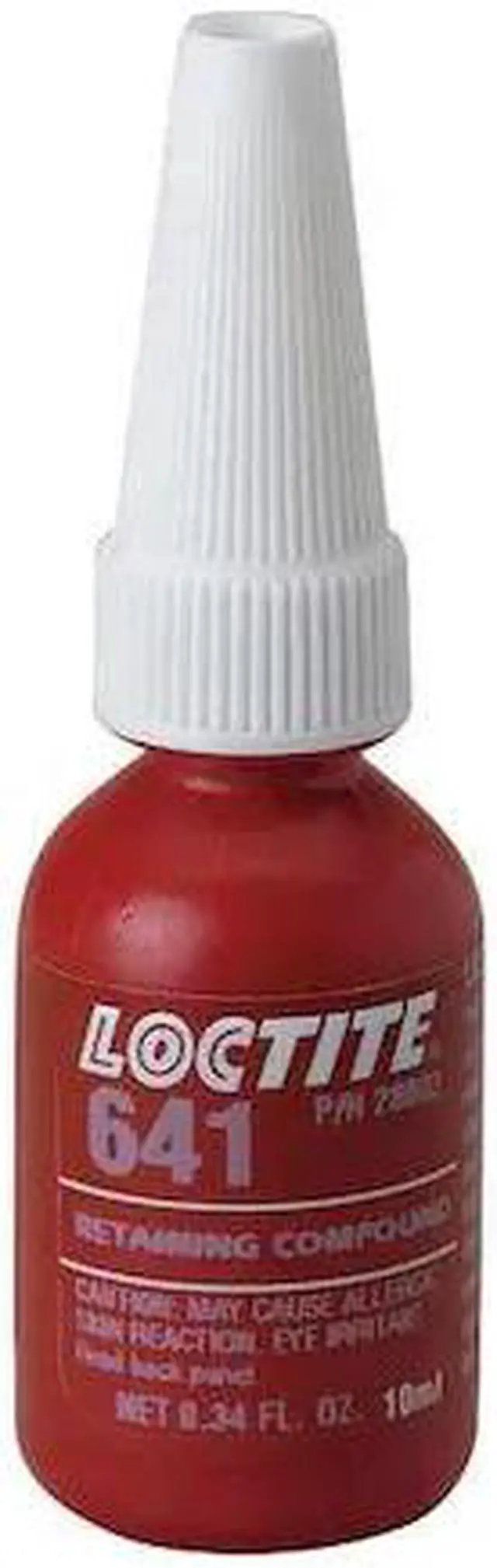 Alt view image 2 of 2 - LOCTITE 233546 Retaining Compound, 641 Series, Yellow, Liquid, 10ml Bottle