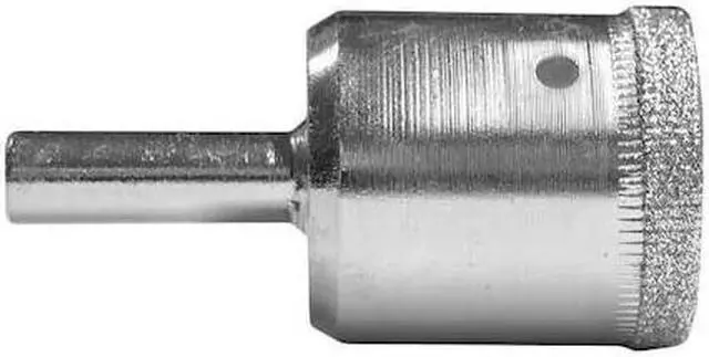 Main image of ZORO SELECT 59580 Diamond Hole Saw, 1-1/8 in.,Thin Wall