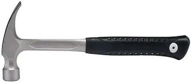 Alt view image 2 of 3 - WESTWARD 6DWG9 Rip-Claw Hammer,Steel,Milled,22 Oz