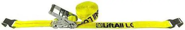 Alt view image 2 of 2 - LIFT-ALL 60502 Tiedown,RtchtStrapAsmbly,1600 lb,Flat Hk