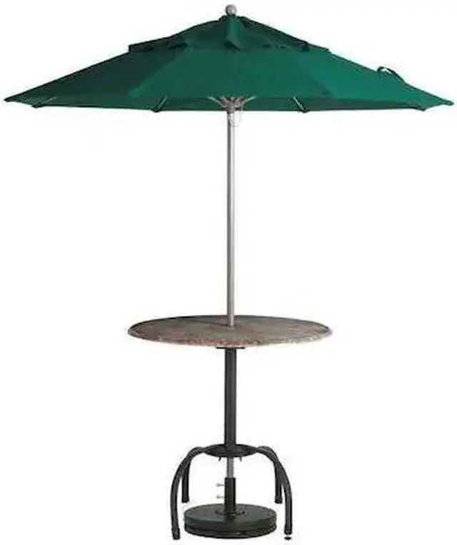 Main image of GROSFILLEX 98382031 Windmaster Umbrella, 98"H, Forest Green